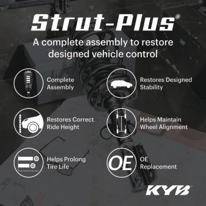 KYB 16-20 Jeep Grand Cherokee 3.6L (w/o Load Level & Elec. Susp.) Strut-Plus Assembly - Front Right