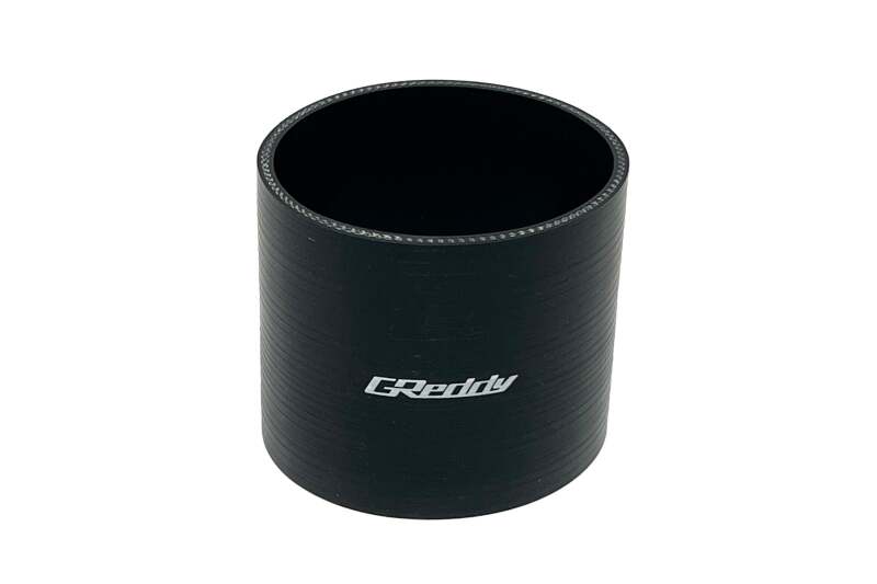 GReddy 80mm x 80mm Silicone Straight Hose - Black