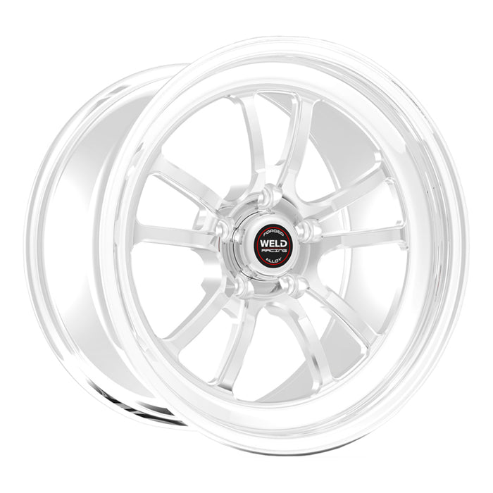 Weld S70 RT-S 17x10in / 5x120 BP / 7.2in. BS - Polished Center - Polished Shell Wheel
