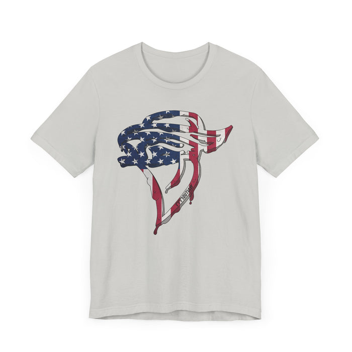 Outlaw Patriotic Drip Graphic Tee
