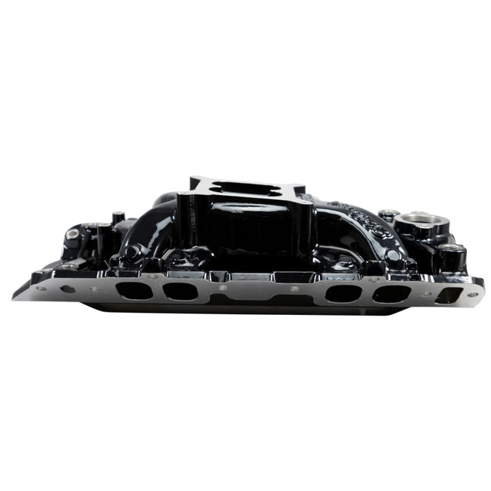 Edelbrock RPM Air-Gap Intake Manifold for Big-Block Chevy Oval Port - Black Plasma Finish