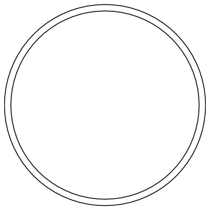 Cometic Holley 4500 Dominator .060in Fiber Air Cleaner Mounting Gasket - 7.3125in Diameter