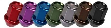 Project Kics 12X1.50 Purple Leggdura Racing Lug Nuts - 16 PCS