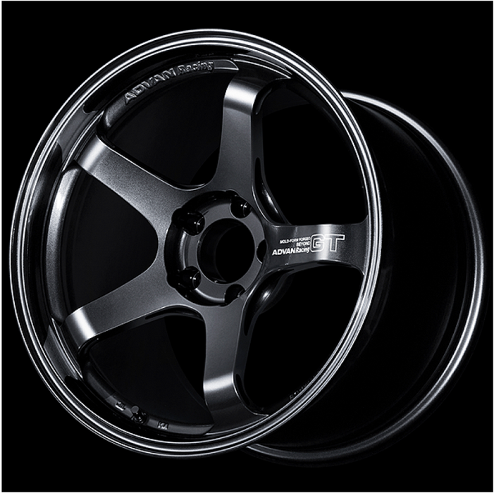 Advan RG-D2 16x8.0 +38 4x100 Machining and Black Gunmetallic Wheel