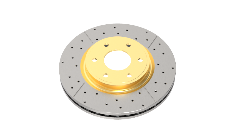 DBA 93-05 Lexus GS300 Front Drilled & Slotted Street Series Rotor