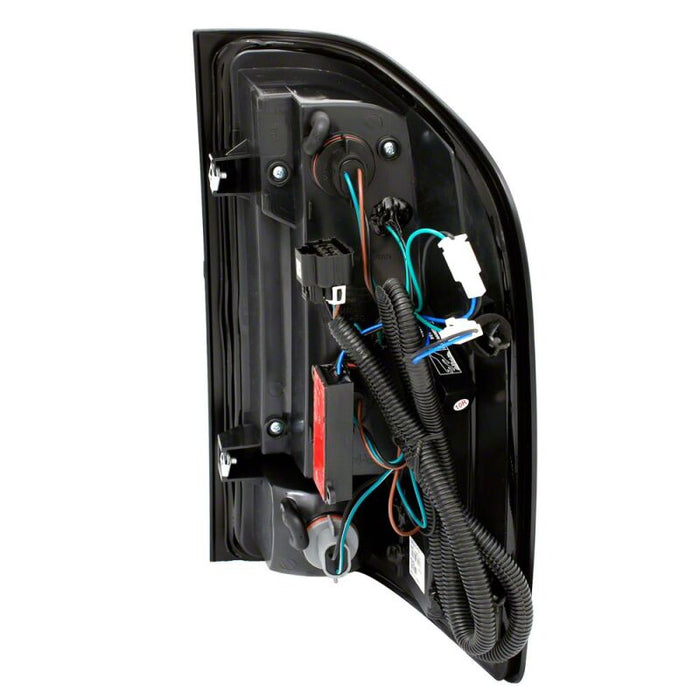 Raxiom 07-13 Chevrolet Silverado 1500 G2 LED Tail Lights- Black Housing- Smoked Lens
