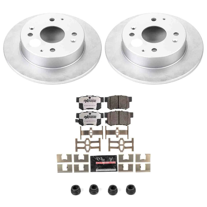 Power Stop 98-99 Acura CL Rear Z26 Coated Brake Kit