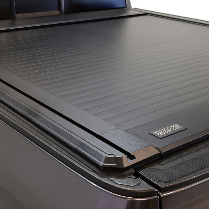Westin 16-23 Toyota Tacoma 5ft 5in Bed Manual Retractable Tonneau Cover - Black