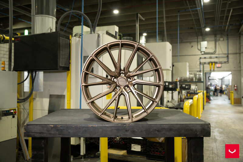 Vossen HF4T - 20x9 - ET35 - 5x120 - 64.1 - FLAT - SBZ - Satin Bronze Wheel - Left