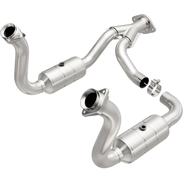 MagnaFlow DF Cat Conv 08-10 Ford F-250/F-250 SD/F-350/F-350 SD 5.4L/6.8L/F-450 SD 6.8L Y-Pipe Assy