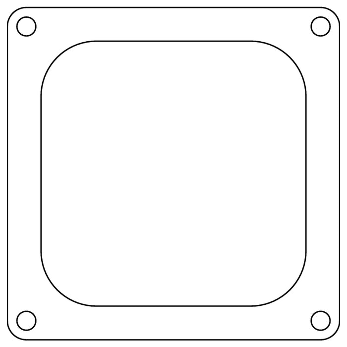 Cometic Holley 4500 Dominator .060in Fiber Carburetor Gasket - 4.775in x 4.775in - Open Plenum