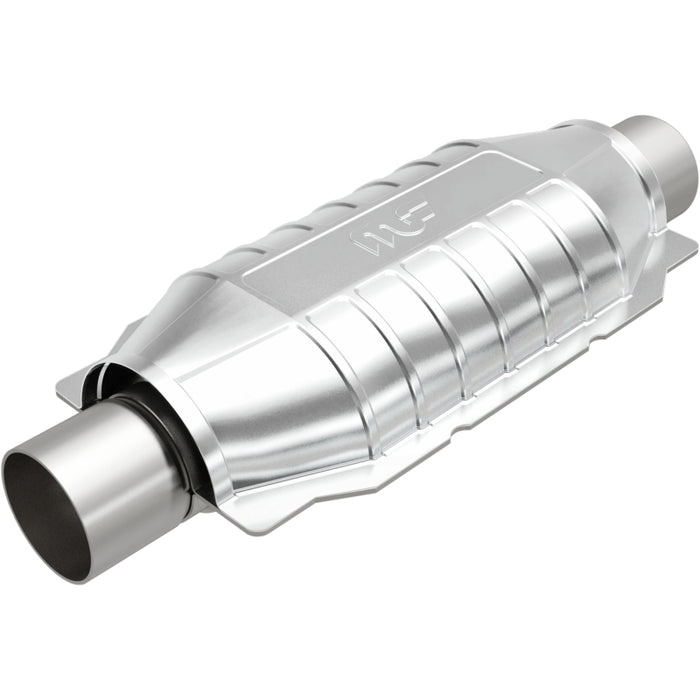 MagnaFlow Universal Catalytic Converter 2.25in Inlet 2.25in Outlet 16in Length 6.375in Width