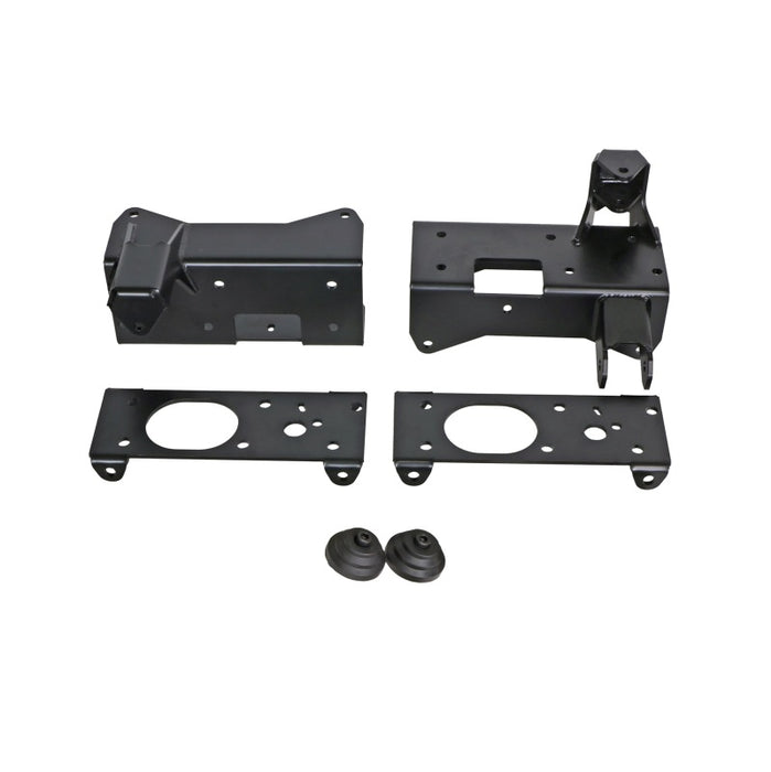 Ridetech 2015+ Ford F150 4-Link Frame Rail Bracket Kit (No Notch)