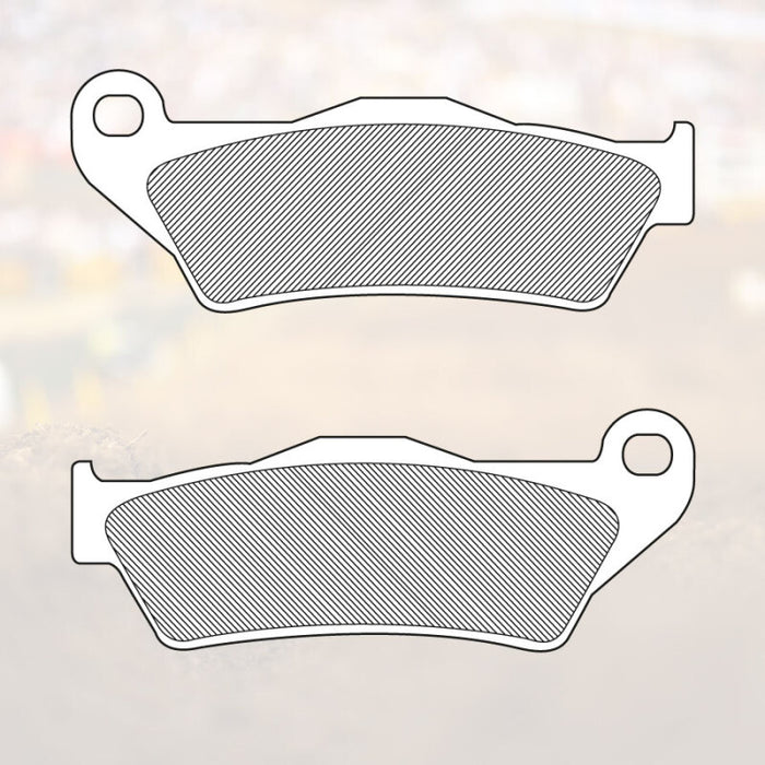 Renthal 07-23 Ducati/95+ Husqvarna/96+ KTM/18+ Triumph/08+ Yamaha Frt/ Rear Works Brake Pads