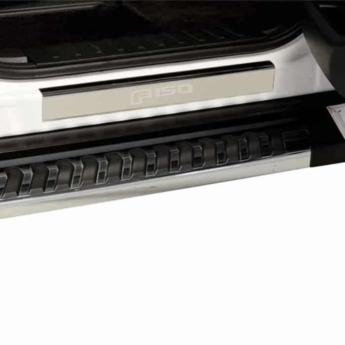Putco 15-20 Ford F-150 - SuperCrew w/ F-150 Etching - 4pcs SS Door Sills