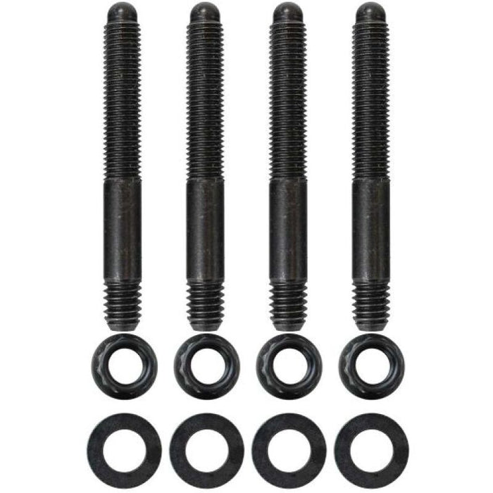 Moroso 5/16in-24 x 2.5in Long 12-Point Nuts Carburetor Stud Kit