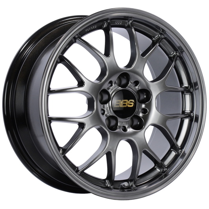 BBS RG-R 17x8 5x120 ET40 CB72.5 Diamond Black Wheel -82mm PFS/Clip Req