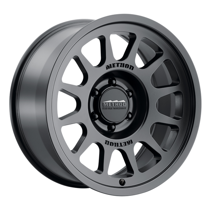Method MR703 Bead Grip HD 18x9 +40mm Offset 6x5.5 95.25mm CB Matte Black Wheel
