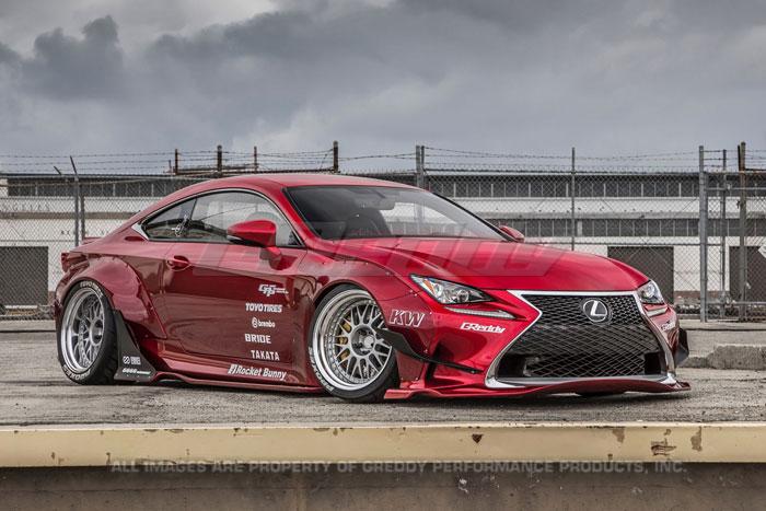 GReddy 2015 Lexus RC Rocket Bunny Full Wide-Body Aero Kit