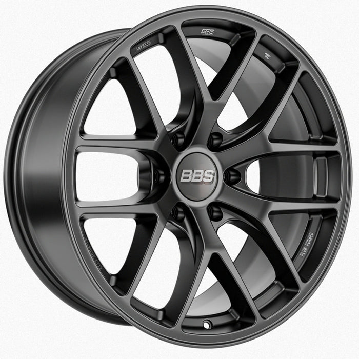 BBS TS-P 20x9in - 6x139.7 - 106.1 CB - ET0 - Satin Black Wheel