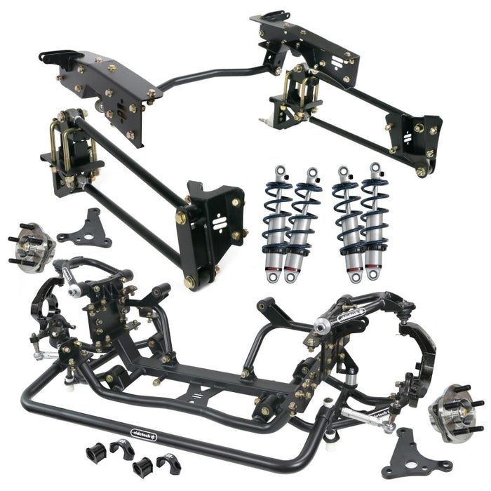 Ridetech 73-79 Ford F-100 2WD HQ Coilover System w/ Hub Spindles