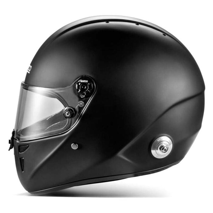 SPARCO Stealth RF Helmet - Medium/Large - Matte Black/Black