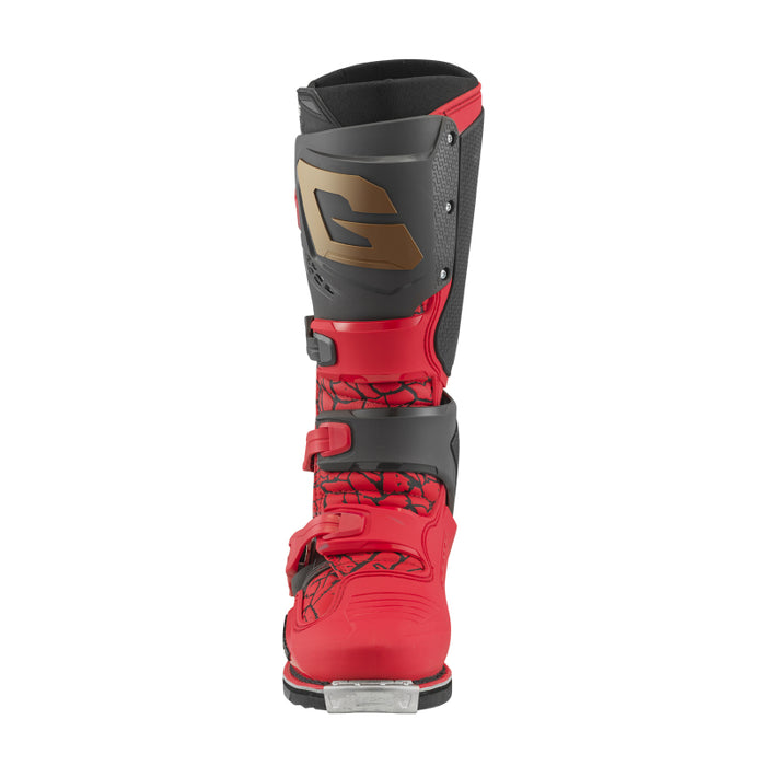 Gaerne SG22 Limited Edition MAGMA MJK LE Boot Deep Black/Fiery Red Size 7