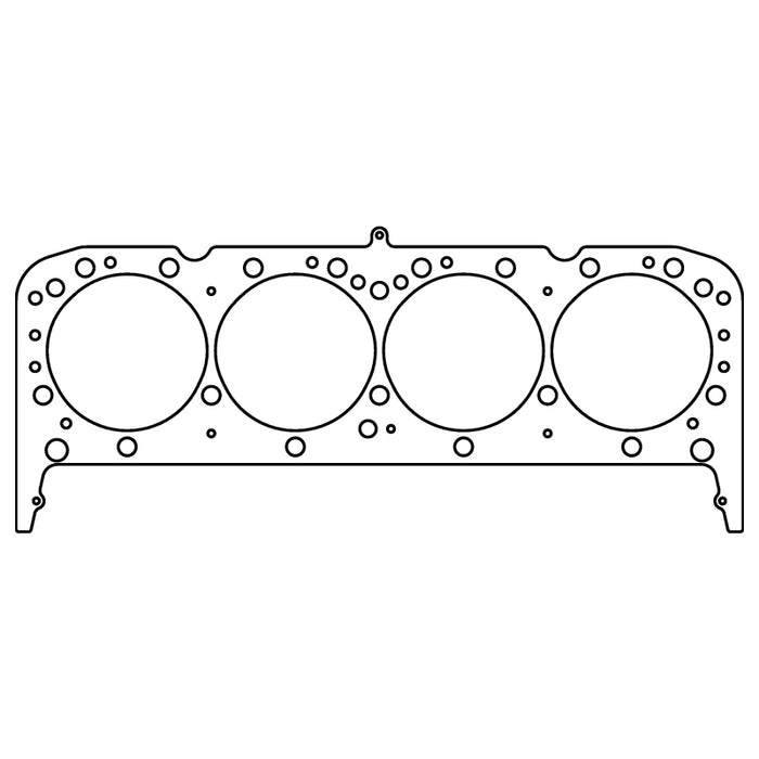 Cometic Chevy Gen1 Small Block V8 .040in MLS Cylinder Head Gasket-4.080in Bore-With Valve Pockets