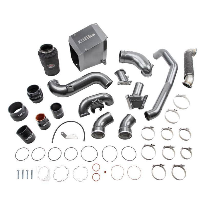 Wehrli 07.5-10 Chevrolet 6.6L Duramax LMM Stage 3 High Flow Bundle Kit - Candy Teal