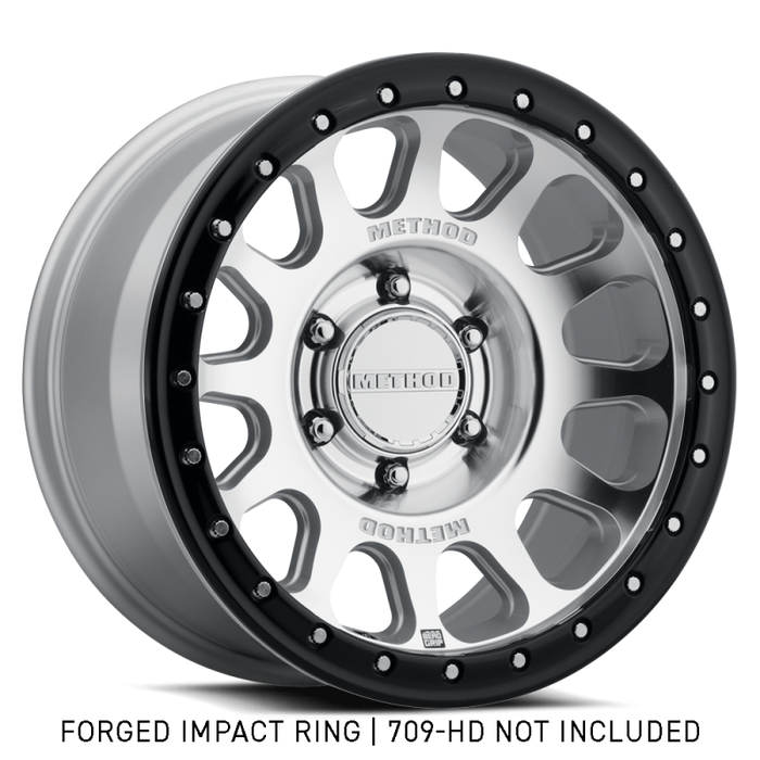 Method Beadlock Ring - 20in Forged - Style 1 - Gloss Black
