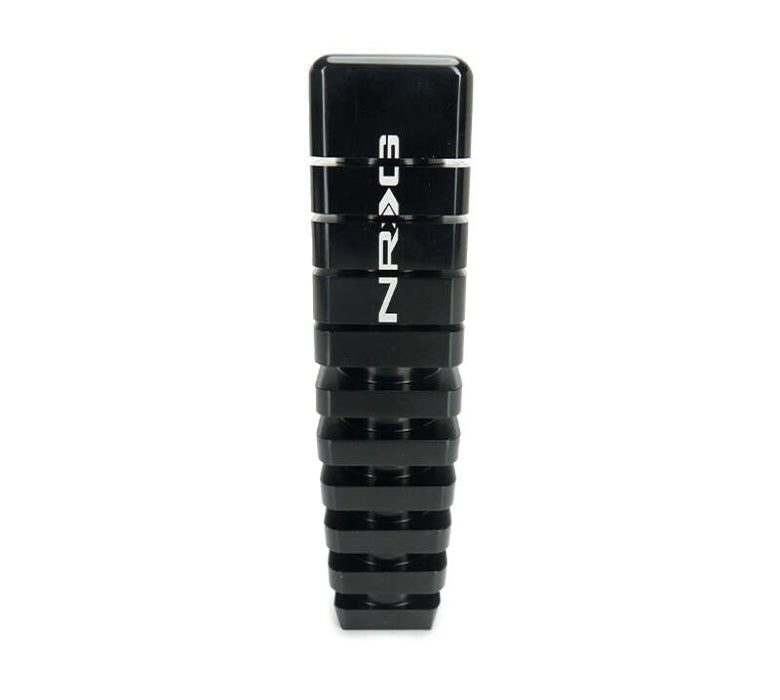 NRG Shift Knob - 20 Year Anniversary Weighted Square Heat Sink Short - Black