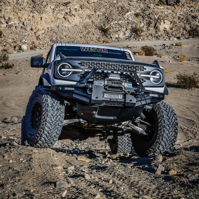 Westin 21-25 Ford Bronco (Excl. Sport) XTS Angular Bull Bar - Tex. Blk