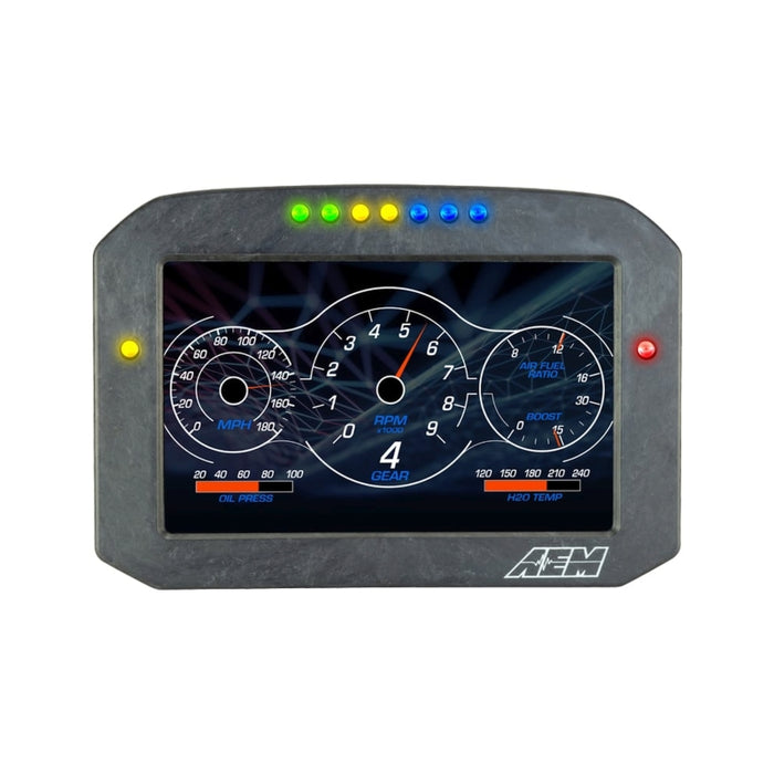 AEM CD-7L Carbon Logging Flush Digital Dash Display