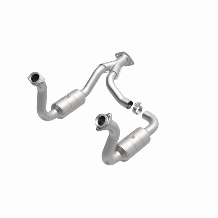 MagnaFlow DF Cat Conv 08-10 Ford F-250/F-250 SD/F-350/F-350 SD 5.4L/6.8L/F-450 SD 6.8L Y-Pipe Assy