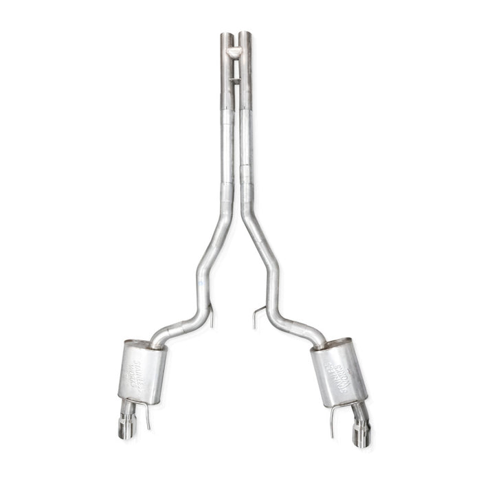 Stainless Works 2024 Mustang GT Catback Dual Tips Legend Sound H-Pipe Factory Connect Exhaust