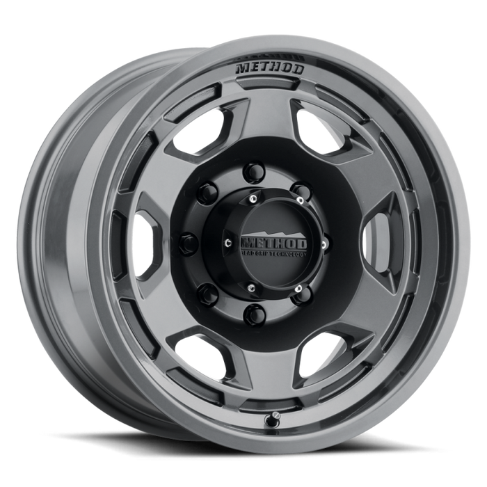 Method MR708 Bead Grip 17X9 -38mm Offset  8X170 130.81 CB - Gloss Titanium
