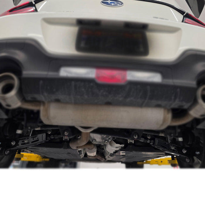 BLOX Racing Racing Rear Lower Control Arms - Blk (Toyota 86 / Scion FRS / Subaru BRZ / WRX / STi) V2