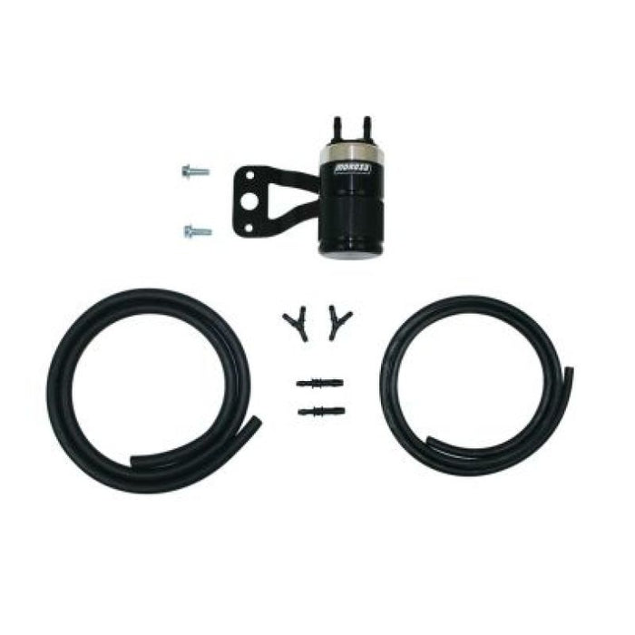 Moroso Harley-Davidson Milwaukee 8/Touring Models (w/Stk Air Cleaner) Air Oil Separator-Blk & Polish