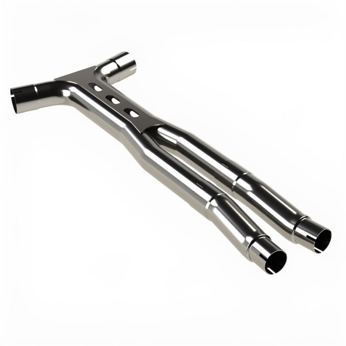 Kooks 15-26 Ford Mustang 5.0L V8 3in. SS Catted Ultra X-Pipe - OEM Connection