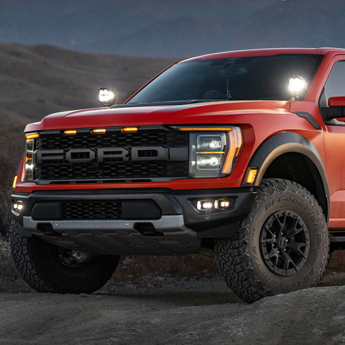Baja Designs 21+ Ford Raptor/22+ Bronco S2 SAE Pro Fog Pocket Light Kit