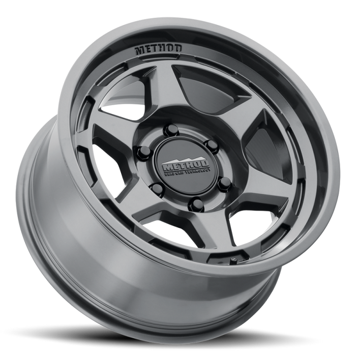 Method MR708 17x9 / -38mm Offset / 5x5 / 71.5mm CB - Gloss Titanium