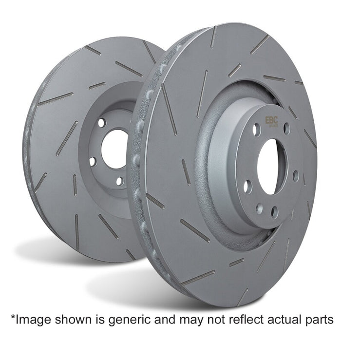 EBC 2013-2016 Hyundai Santa Fe (DM) 2.0L Turbo USR Slotted Front Rotors