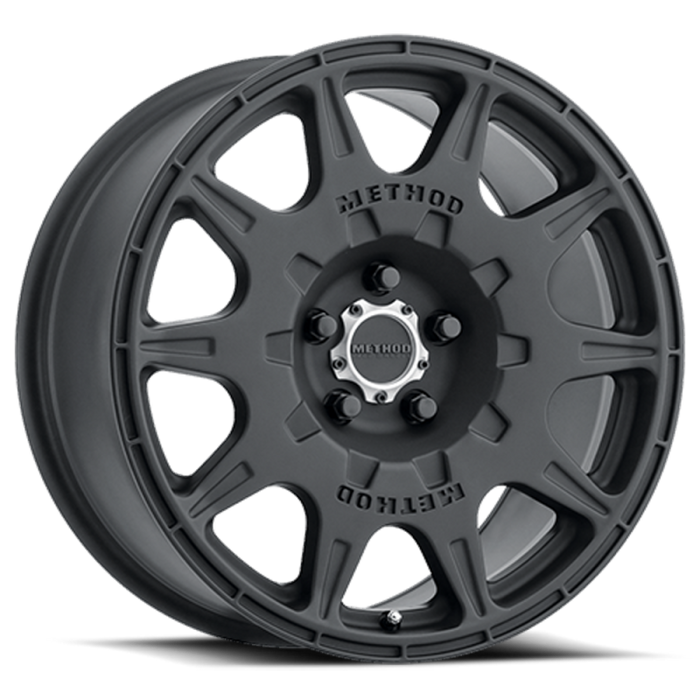 Method MR502 RALLY 17x8 +38mm Offset 5x100 67.1mm CB Matte Black Wheel