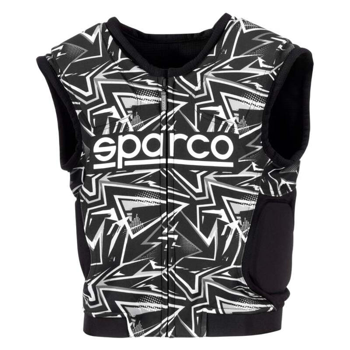 Sparco Vest SJ Pro K-3 MED - BLK/WHT