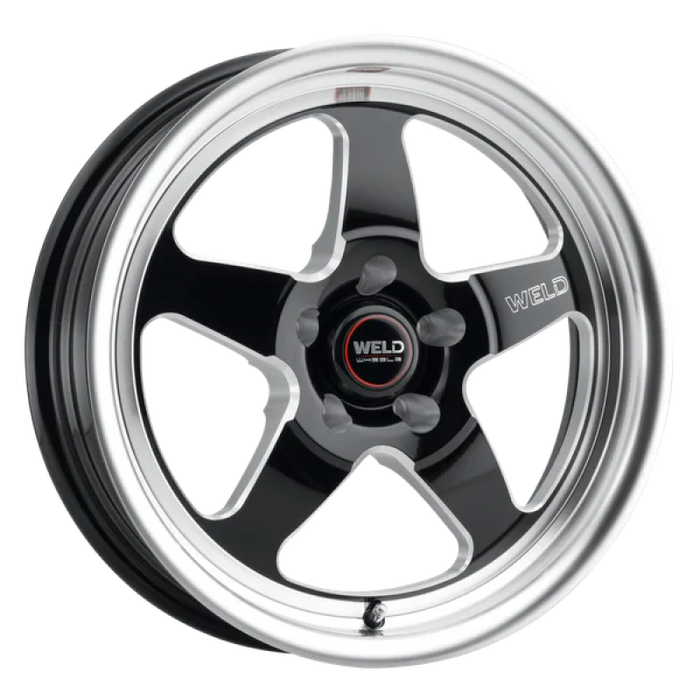 Weld 17x10 Ventura Drag 5x114.3 ET49 BS 7.42 Gloss BLK MIL DIA 78.1