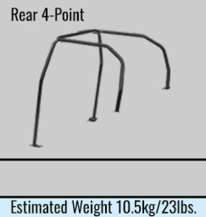 Cusco Chromoly Reg. Capacity 4pt Roll Cage Nissan R33 (S/O/No Cancel) CUSCO BLUE