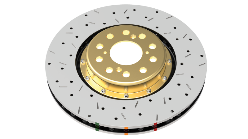 DBA 06-11 Jeep Grand Cherokee SRT 8 Front Cross Drilled & Slotted 5000 XS Series Rotor