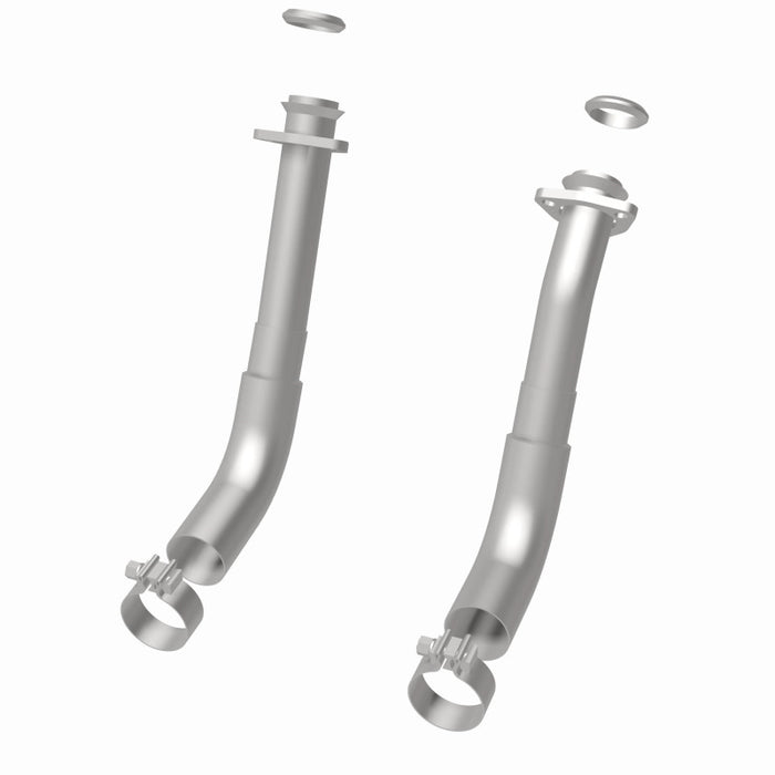 MagnaFlow 66-72 Chevy C10 Pickup V8 2-Piece Front Exhuast Pipe Kit (2in Tubing/Clamps/Inlet Flanges)