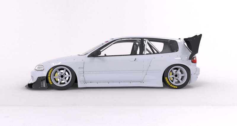 GReddy Pandem 92-98 Honda Civic Hatchback (EG) Rocket Bunny Full Wide-Body Aero Kit V1.5