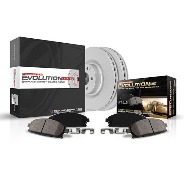Power Stop 22-24 Toyota Tundra Front Z17 Coated Brake Kit